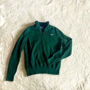 Boys Vineyard Vines Half Zip Sweater